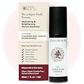 Hyaluronic Acid Face Moisturizing Serum – Lightweight Hydrating Essence for Dry & Aging Skin, Daily Hydrating Herbal Formula for Women, Plumping Essence for Very Dry Skin, 1 oz