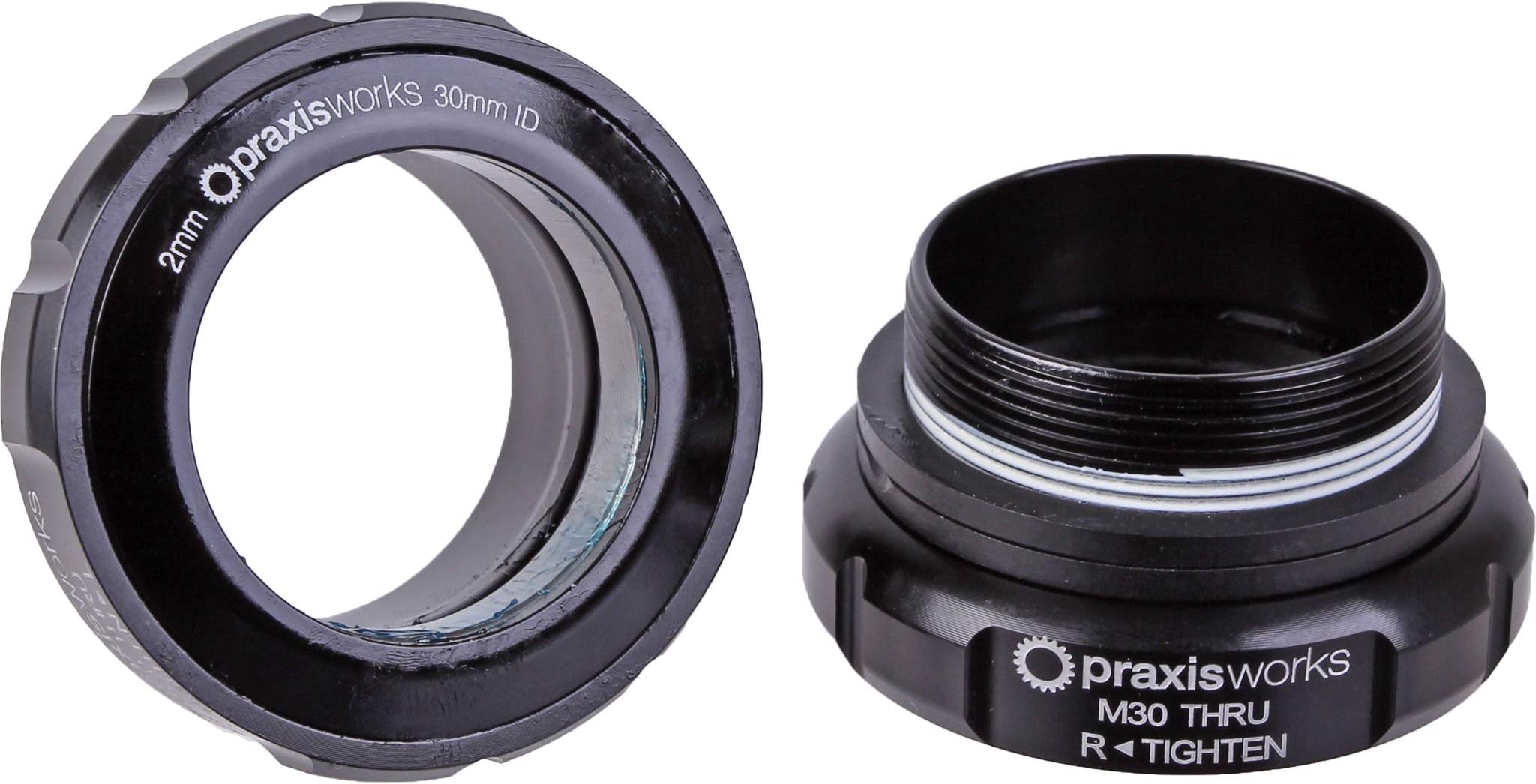 Praxis Black PEDALIER M30 Thru BSA 68/73mm for LYFT 68-4201, Adults Unisex, Standard