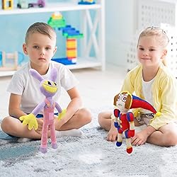 SAJISP The Amazing Digital Circus Plush,4pcs Pomni