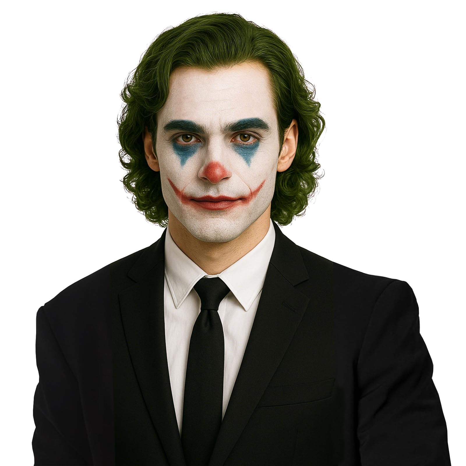 Clown Green Wig for Adults Men Women – Fancy Dress for Cosplay, Parties & Halloween Costumes