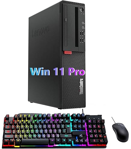 Amazon.com: Lenovo ThinkCentre M710q Tiny Desktop Computer, 6th