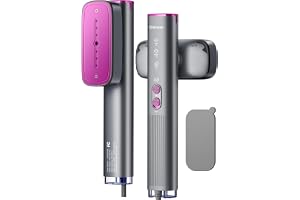 OGHom Steamer for Clothes, 110-240V Travel Steamer & Iron 2 in 1, 1000W Powerful Steam, Portable Handheld Garment Wrinkle Remover, 30s Fast Heat-Up with Dry & 2-Steam Control, for Global & Europe