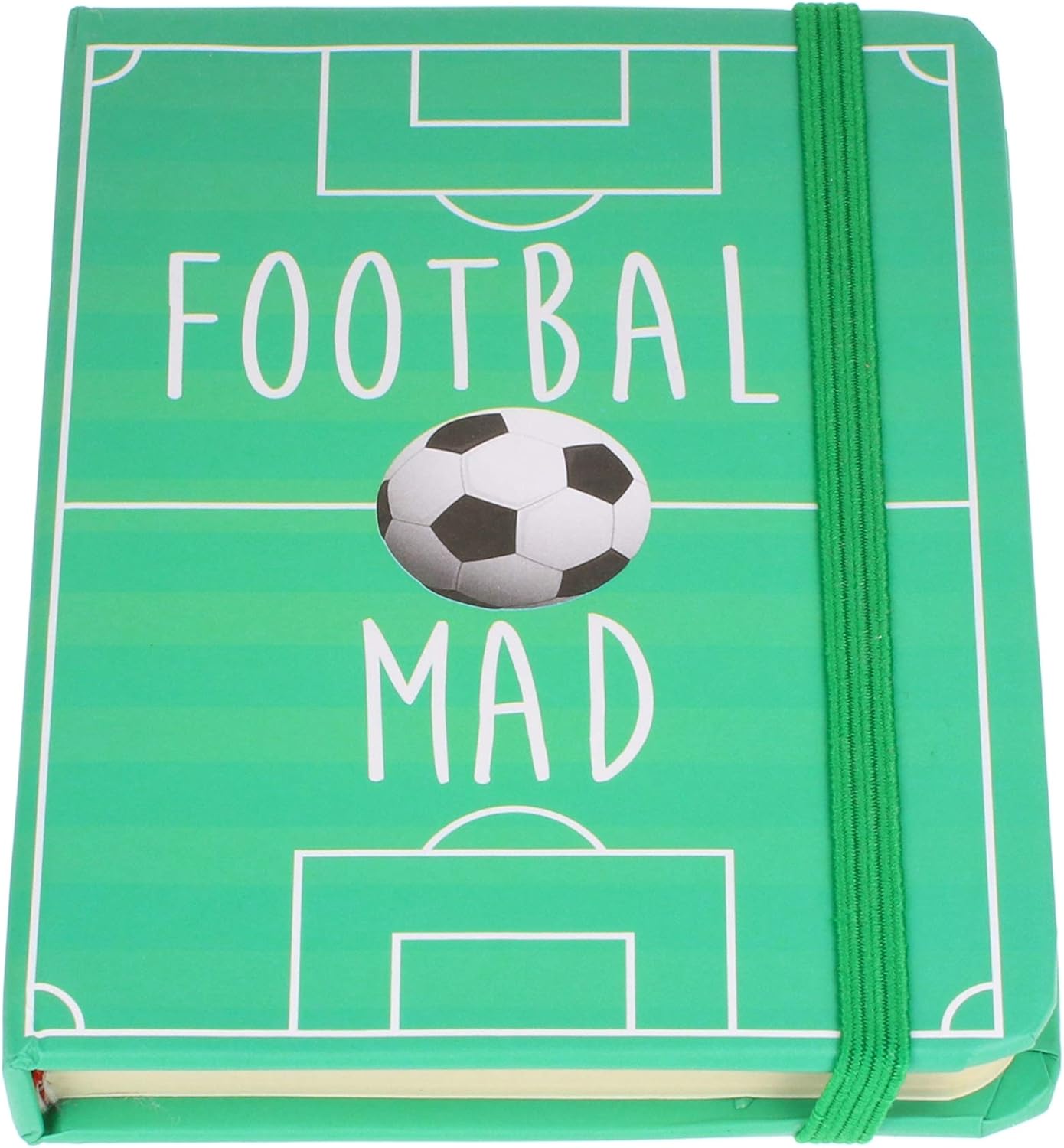 Football Mad A6 Hardback Ruled Pocket Notebook, Multi - Image 4