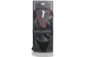 MITFIT Single Headcover, Easy Slip-On Easy-Off Golf Club Headcover, Fleece Lined Interior, Water Resistant and Durable Shell, Individual Retail Sport Pack