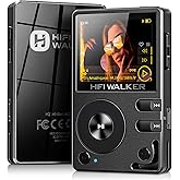HIFI WALKER H2 HiFi MP3 Player with Bluetooth, Lossless DSD DAC FLAC, High Resolution Music Player, Portable Audio Player with 128GB Memory, Supports up to 512GB