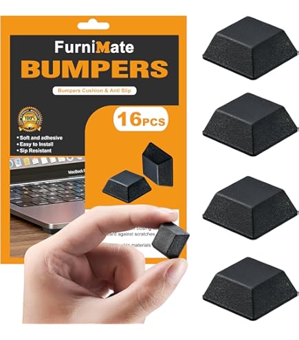 Isolation Pads Air Jade Rubber Anti-Vibration Pads, 3" X 3" X 7/8" Heavy Duty EVA Vibration Mats For HVAC, Washers, Compressors, Treadmills, Air Conditioner, 4 Pack Hvac Vibration Pads