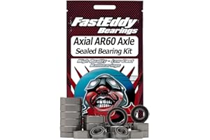 FastEddy Bearings Compatible with Axial AR60 Axle Sealed Bearing Kit (Single Axle Set)