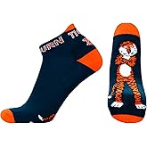 Donegal Bay Auburn Tigers Blue Footie Socks