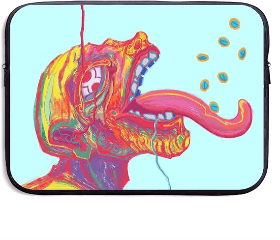 Amazon Co Jp パソコン ラップトップスリーブ カラフルモンスタープリント 防水 ネオプレン Pc プロテクターバッグ インナーケース カバー Asus Lenovo Macbook Mac Air Pro タブレット 用 シューズ バッグ