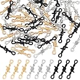 DICOSMETIC 60pcs Vintage Alloy Charms: 3 Colors Barbed Wire, Thorn, Celtic Knot Connector Charms for DIY Bracelet & Necklace Making