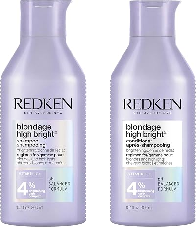 Redken Duo Blondage High Bright Shampoo 300ml and Conditioner 300ml