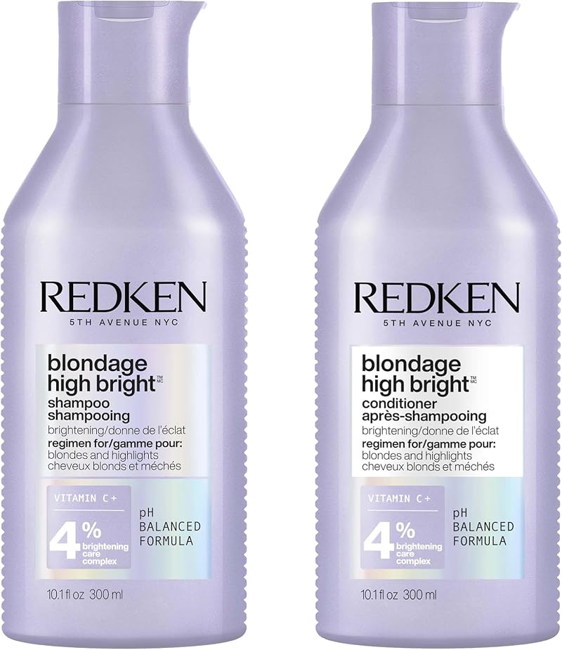 Redken Duo Blondage High Bright Shampoo 300ml and Conditioner 300ml