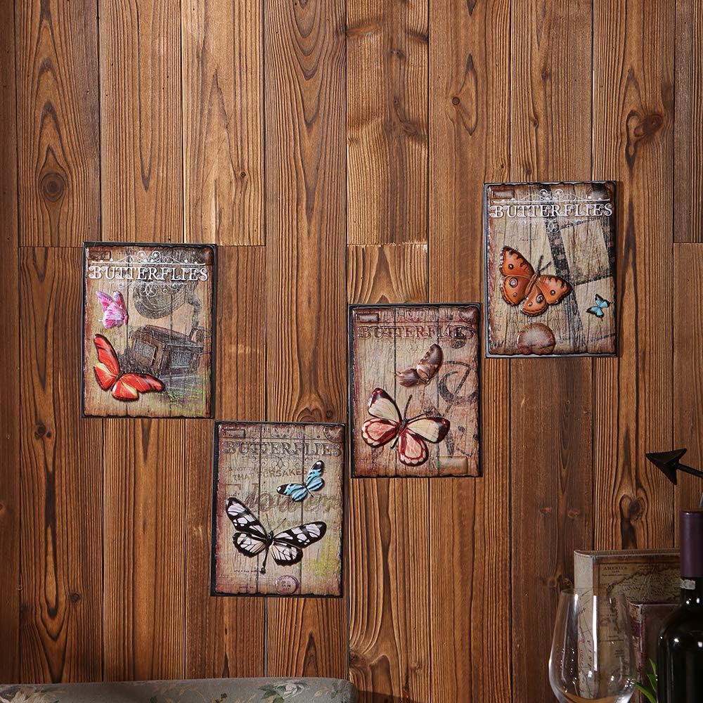 Starry Home 3D Beautiful Emboss Butterflies Wall Painting 3D PVC Sticker Sets