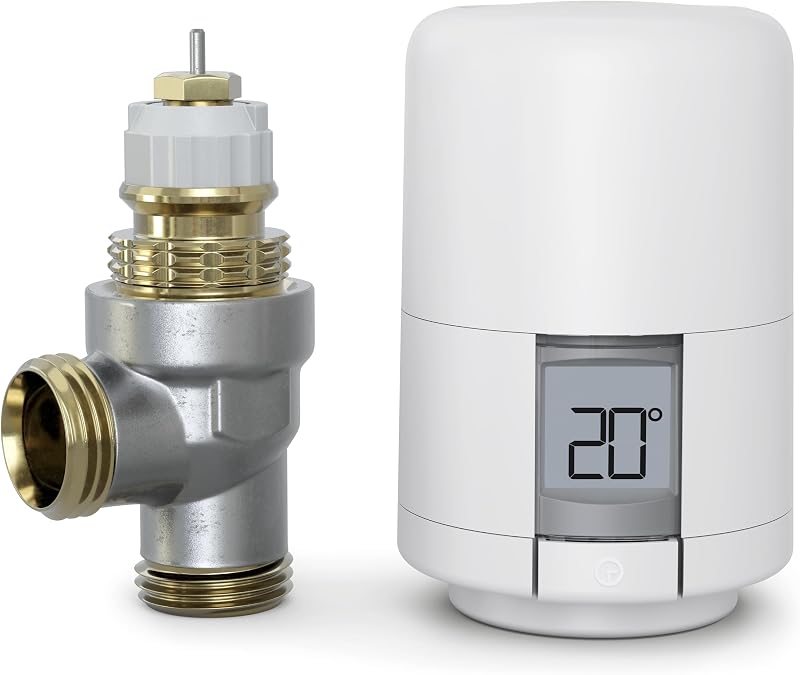 Hive Radiator Control Head and Body White – Smart TRV Valve, App Compatible