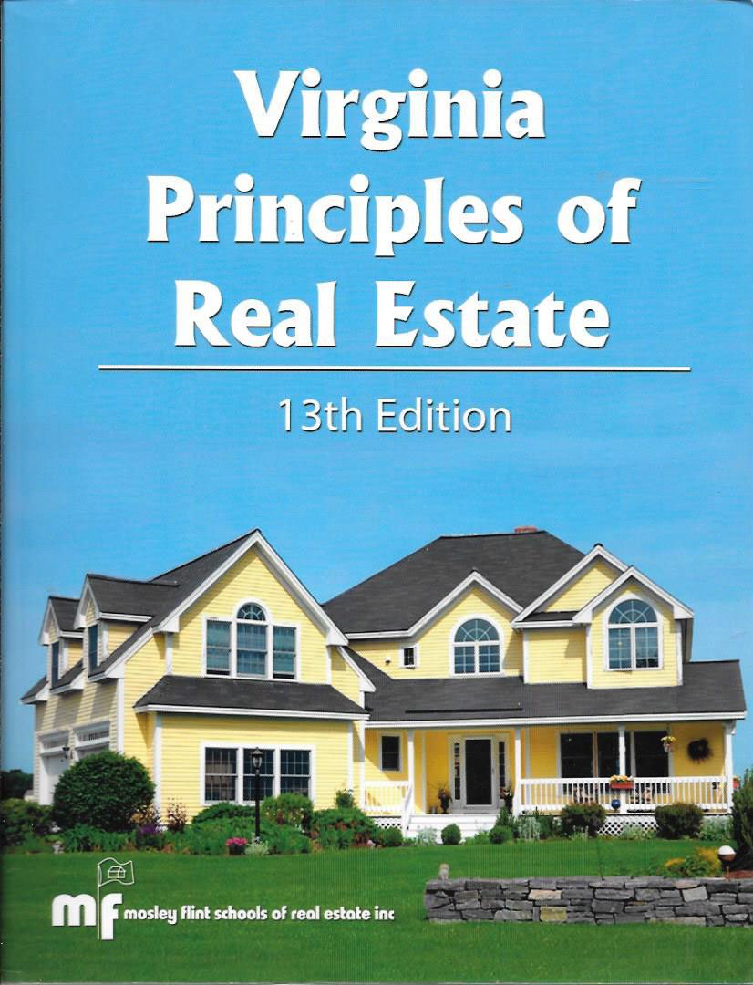 Virginia Principles Of Real Estate Flint Mosley Amazon Com Books