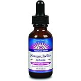 Heritage Store Colloidal Nascent Iodine Supplement Drops | Thyroid Support | Help Boost Metabolism, Energy & Focus | 1 FL oz