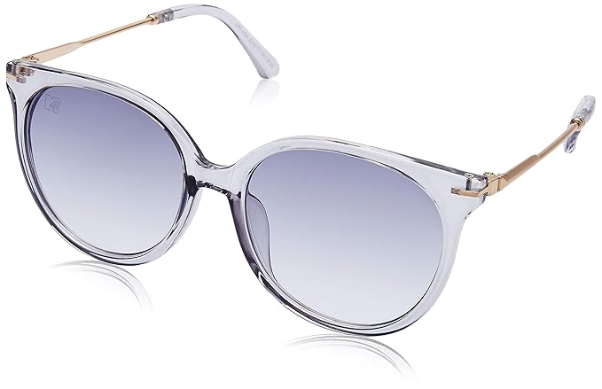 Gradient Round Unisex Sunglasses - (Z65-064-B162|53|Grey Color Lens)