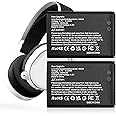 Batteria di ricambio 900 mAh/3,33 Wh compatibile con Steelseries 61298RX, Arctis Pro Wireless, H Wireless Gaming, Siberia 800, Siberia 840, 160240