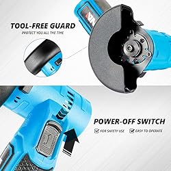 DNA MOTORING TOOLS-00171 12V Cordless Angle Grinder