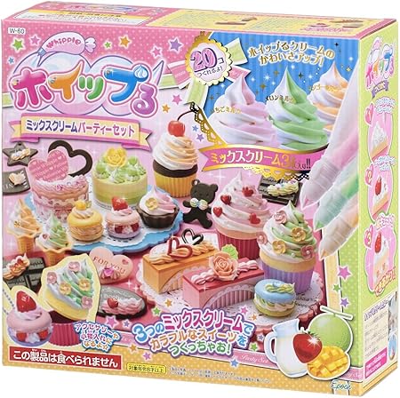 Amazon ホイップる ミックスクリームパーティーセット W 60 メイキングトイ おもちゃ