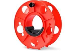 �鶹�� Basics Extension Cord Reel, 45.72 m Capacity for 16/3 SJT Cord, Orange