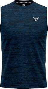 TORO ACTIVA 7 Pack Running Muscle Sleeveless Tank Top Men Dry-Fit Workout view 5