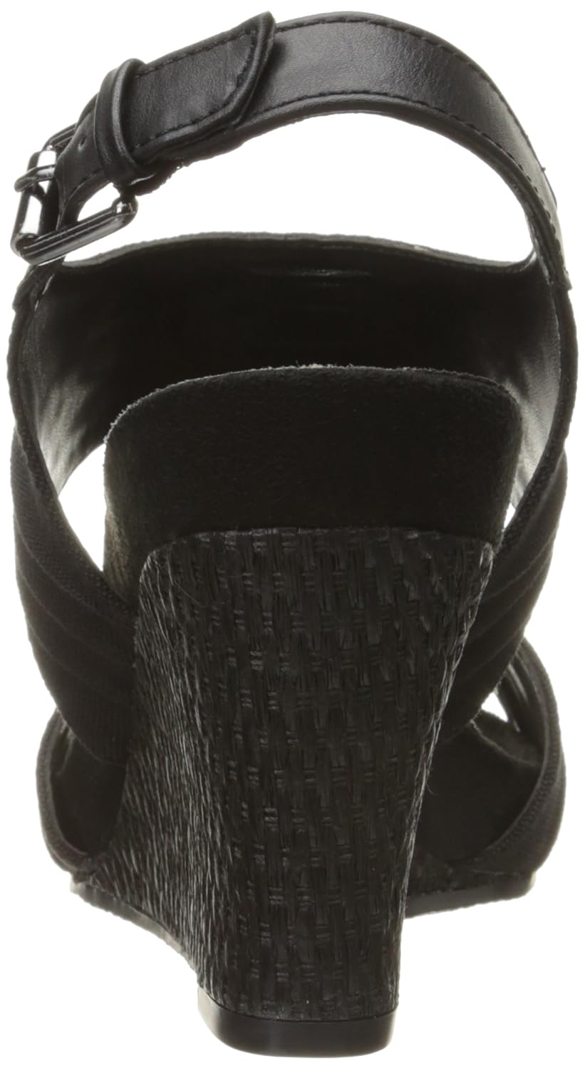 aerosoles women's a2 by may plush wedge sandal