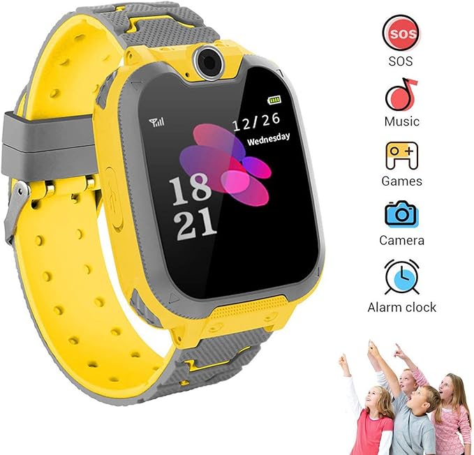 Enfants Montre Intelligente IPX65 Étanche Winnes Jeu Montre Connectée