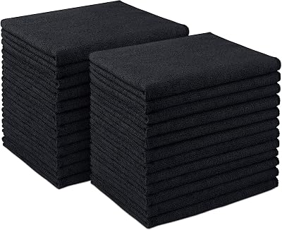 AIDEA Mirofibre Cleaning Cloth 24PK Ultra Absorbent Microfiber Towels 30x40 cm