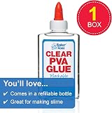 Baker Ross AR533 Clear PVA Glue 150 ml Washable Craft Glue view 2