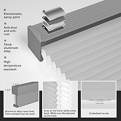 Boolegon Light Filtering Cellular Shades Cordless