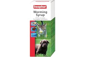 Beaphar Worming Syrup for Puppies, Kittens, Worm Treatment - Valentina Valentti Uk