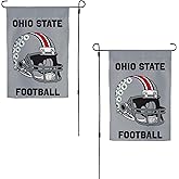 Desert Cactus The Ohio State University TOSU Garden Flag – 19 x 12 inch Ohio State Buckeyes Banner, For Outdoor Display and Events (Design P)