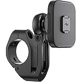 Peak Design Mobile Motorcycle Bar Phone Mount V2, Non-Charging, SlimLink Mounting Technology, Rigid Arm, Fits a Variety of Handlebars (7/8"-1.25" Diameter), Vibration Isolator, Motorcycle Phone Mount