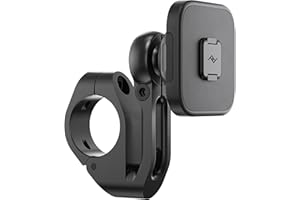 Peak Design Mobile Motorcycle Bar Phone Mount V2, Non-Charging, SlimLink Mounting Technology, Rigid Arm, Fits a Variety of Handlebars (7/8"-1.25" Diameter), Vibration Isolator, Motorcycle Phone Mount