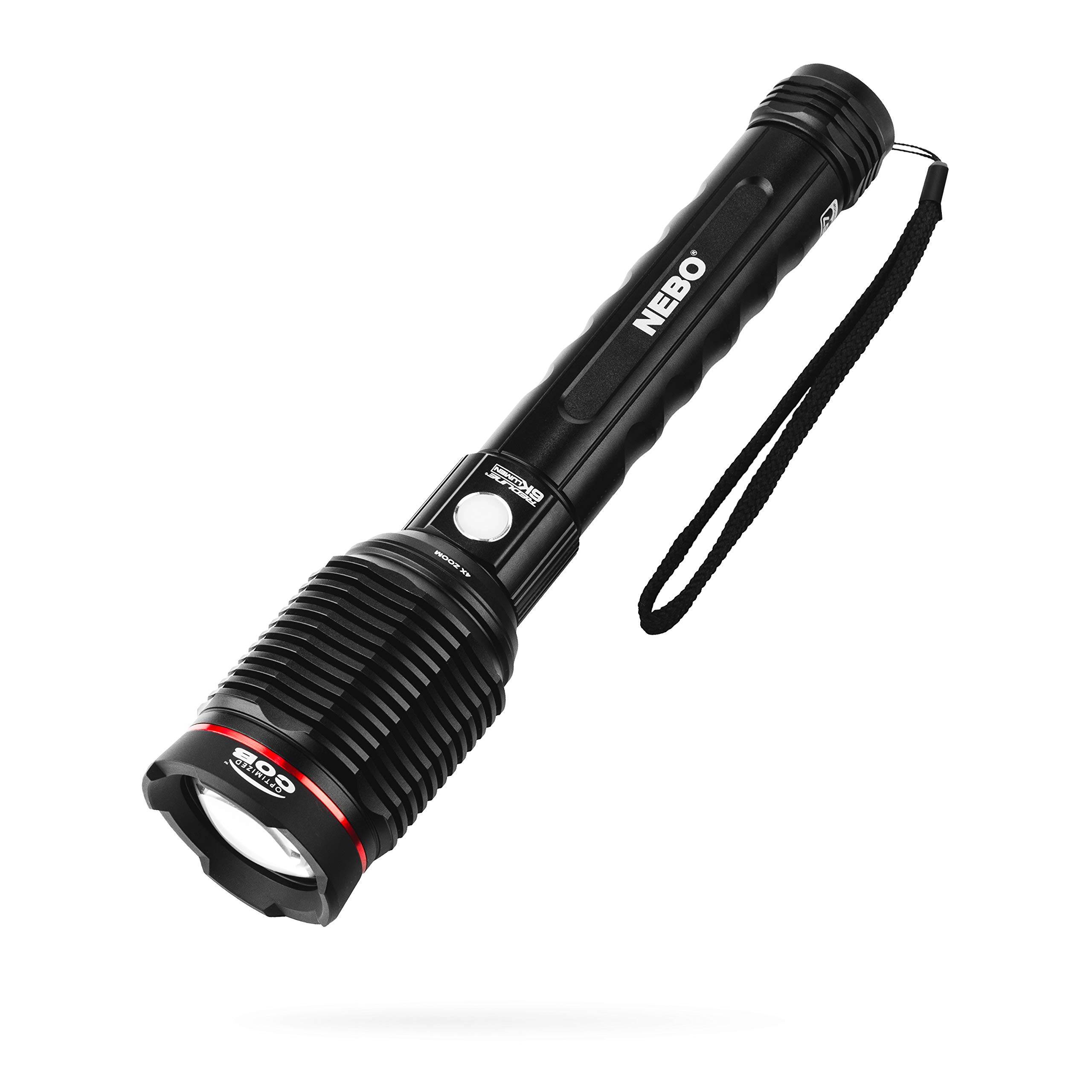 Photo 1 of ***MISSING CHARGER*** NEBO Redline 6K Rechargeable Flashlight | 6000 Lumens, 4 Light Modes, Durable Metal & Waterproof, Bright Tactical Light for Camping, Hunting & EDC, Includes Charging Cable