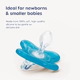 MAM Comfort Soothers 0-3 Months Pack of 2 with Sterilising Case Blue Cream view 5