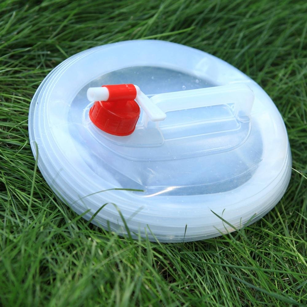 KingCamp 2.11 gal Portable Collapsible Expandable Water Carrier Emergency Cube Water Storage Bag for Picnic, Camping, Hiking, Climbing, Backpacking