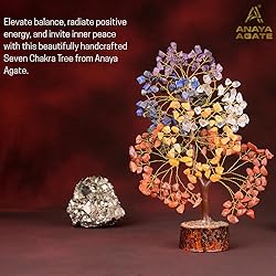 7 Chakra Crystal Tree of Life, Healing Crystal