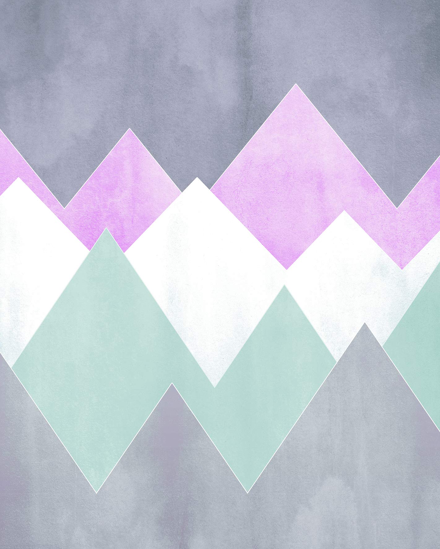 Komar Wall Picture | Sunrise Mountain Gentle | Poster Picture Living Room Bedroom Decoration Art Print | No Frame | P110C1-40x50 | Size: 40 x 50 cm (Width x Height)