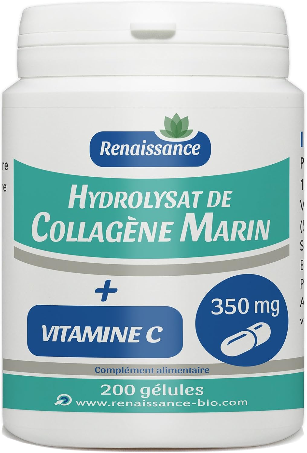 2600mg Collagen Capsules With Vitamin C & Biotin - Hydrolysed Marine Collagen For Skin, Hair & Joints 8 thumbnail image