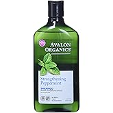 Avalon Organics Shampoo, Strengthening Peppermint, 11 Oz