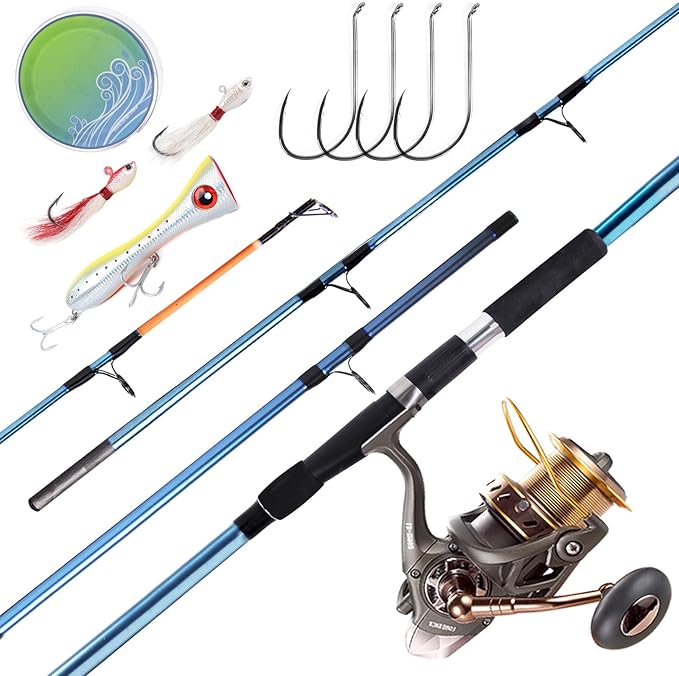 saltwater rod and reel combo amazon