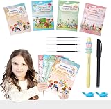 LearningFun Magical Handwriting Workbooks 4 in 1 Reusable Copybook view 5