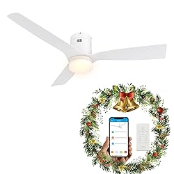SMAAIR 52 Inch Smart Ceiling Fan with Lights and