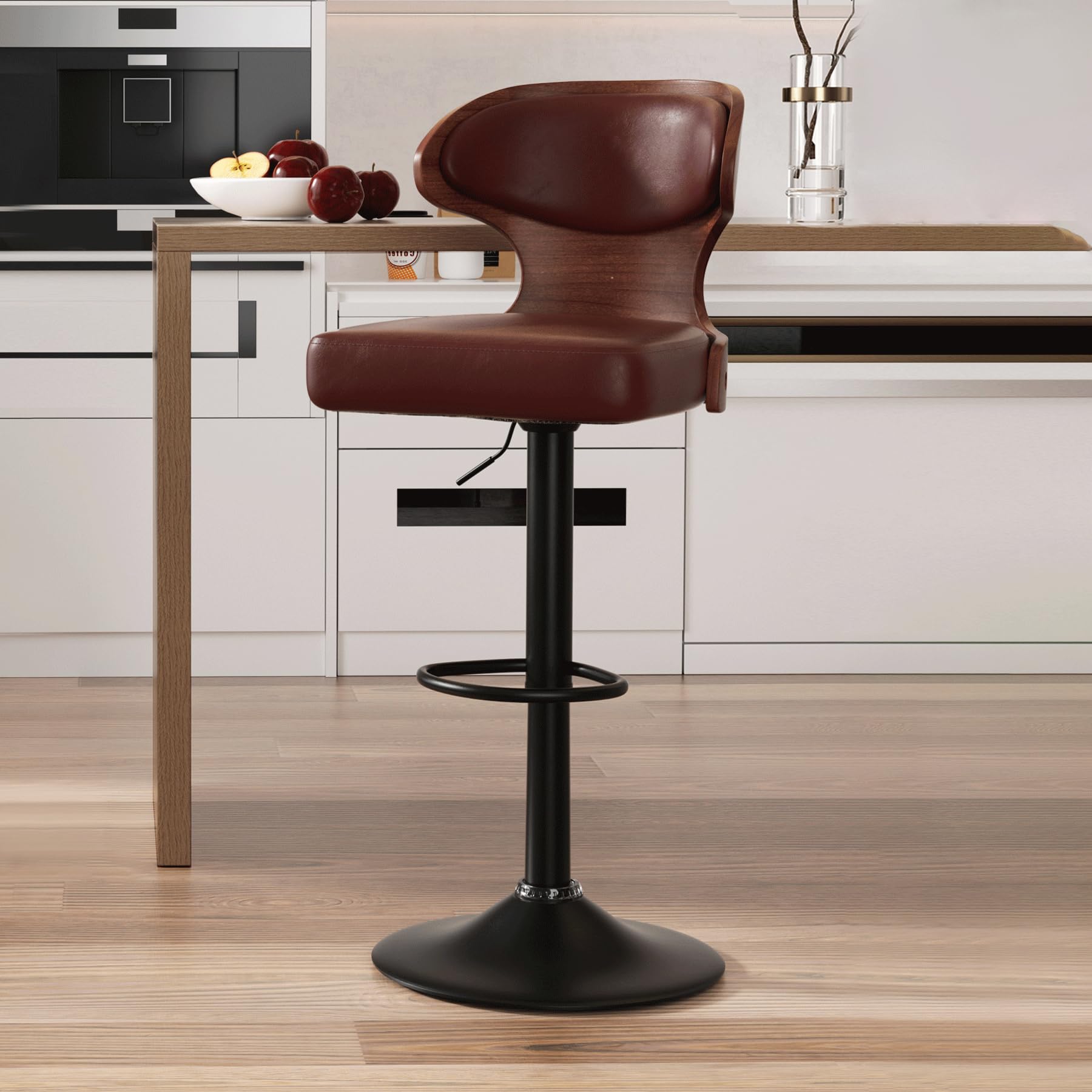 Nalupatio Bar Stools Set of 1 Seat Adjustable