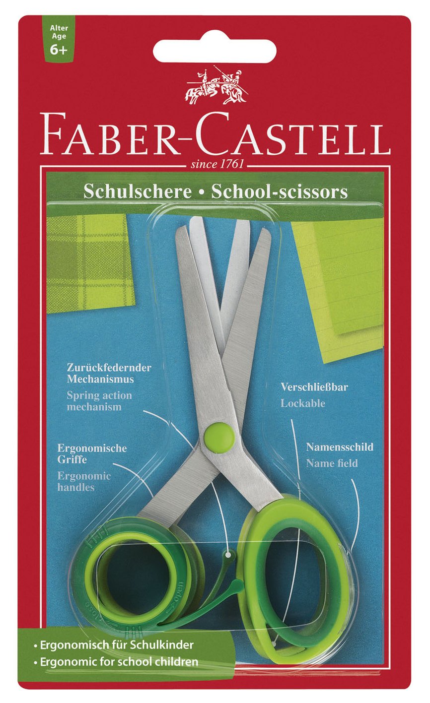 Faber-Castell 181504 Ergonomic School Scissors
