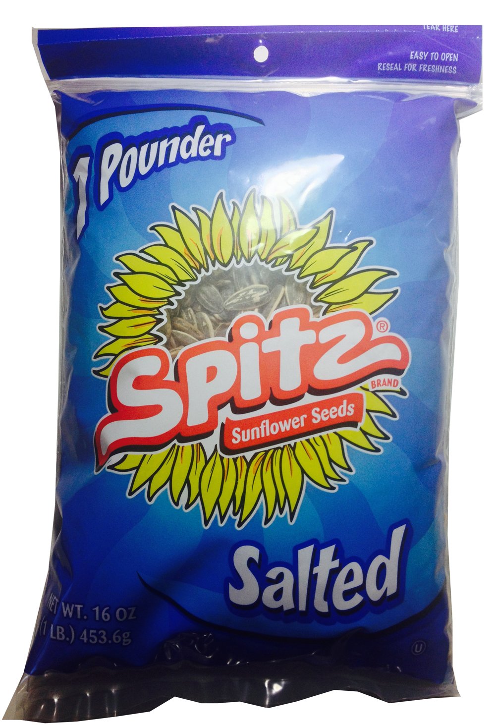 Spitz Sunflower Seeds Dill Pickle, 1 Pound Bag (Single)