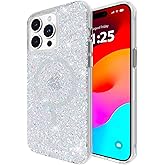 Case-Mate iPhone 15 Pro Max Case for Women - Compatible with MagSafe - 12ft Drop Protection - 6.7" Stylish Magnetic Case for iPhone 15 Pro Max - Shockproof, Anti-Scratch Phone Cover - Twinkle Disco