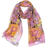 Wrapables® Lightweight Sheer Silky Feeling Chiffon Scarf